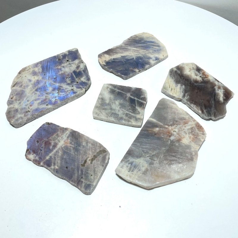 Sunstone Mixed Moonstone Slab Wholesale - Wholesale Crystals