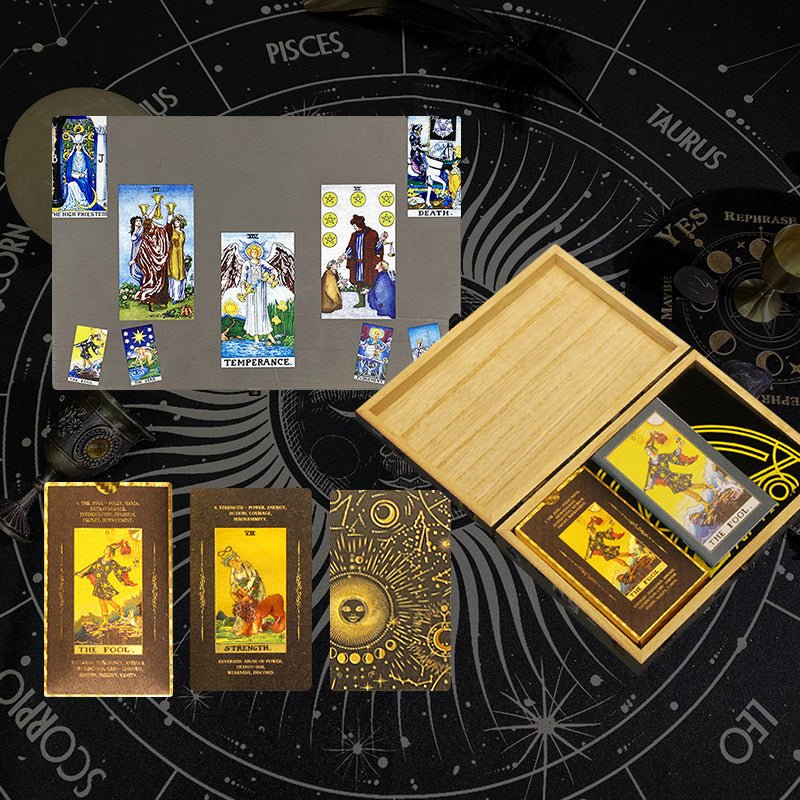 Tarot Cards 75 (Wooden Box Set) - Wholesale Crystals