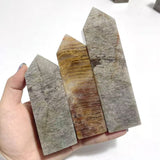 Thousand Layer Garden Quartz Four - sided Point Wholesale - Wholesale Crystals