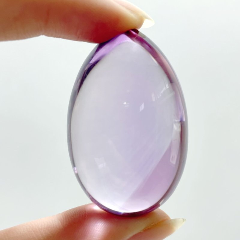 Top Quality 2 Pieces Clear Lavender Amethyst Teardrop Shape Pendant DIY Jewelry - Wholesale Crystals