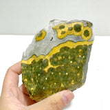 Unique 8th Vein Ocean Jasper Slab With Stand 3 - Wholesale Crystals