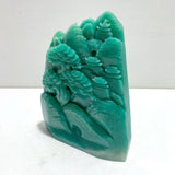 Unique Amazonite Landscape Pavilion Carving 8 - Wholesale Crystals