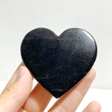 Unique Black Obsidian Heart Wing Carving With Stand -Wholesale Crystals