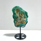 Unique Chrysocolla Mixed Malachite Specimen With Stand - Wholesale Crystals
