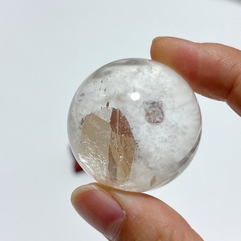 Unique Hexagonal Quartz In Quartz Beautiful Sphere - Wholesale Crystals