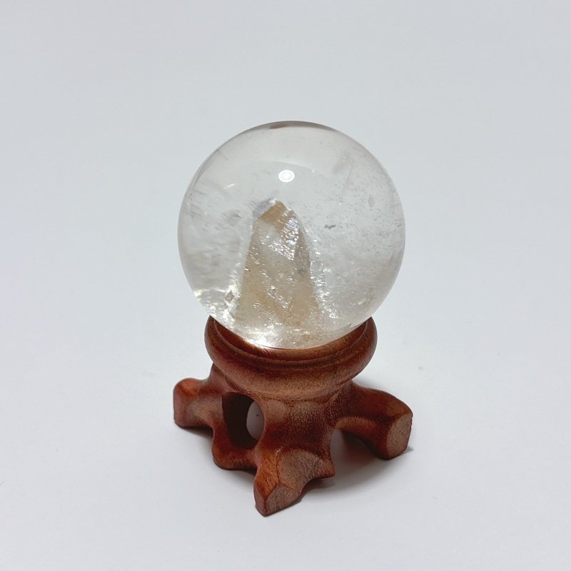 Unique Hexagonal Quartz In Quartz Beautiful Sphere - Wholesale Crystals