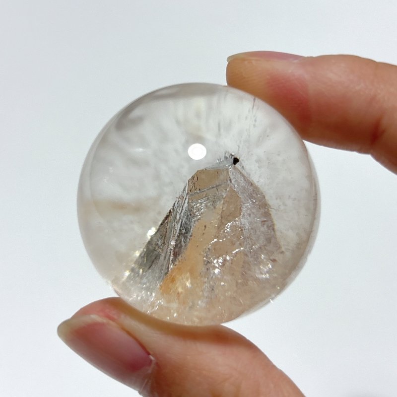 Unique Hexagonal Quartz In Quartz Beautiful Sphere - Wholesale Crystals