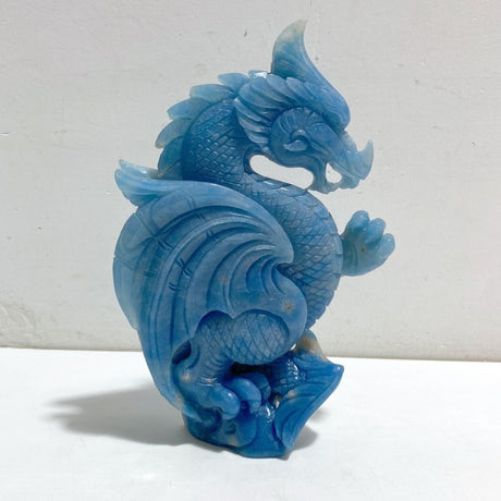 Unique Trolleite Stone Flying Dragon Carving 12 -Wholesale Crystals