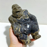 Unique Volcano Agate King Kong Ape Carving 10 -Wholesale Crystals