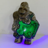 Unique Volcano Agate King Kong Ape Carving 10 -Wholesale Crystals