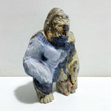 Unique Volcano Agate King Kong Ape Carving 8 -Wholesale Crystals