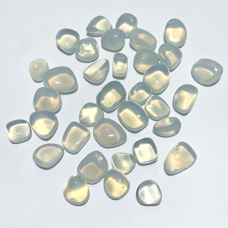 White Opalite Tumbled Wholesale - Wholesale Crystals