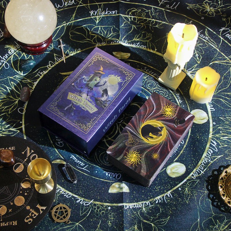 Witch Tarot Cards 86 (Gift box set) - Wholesale Crystals