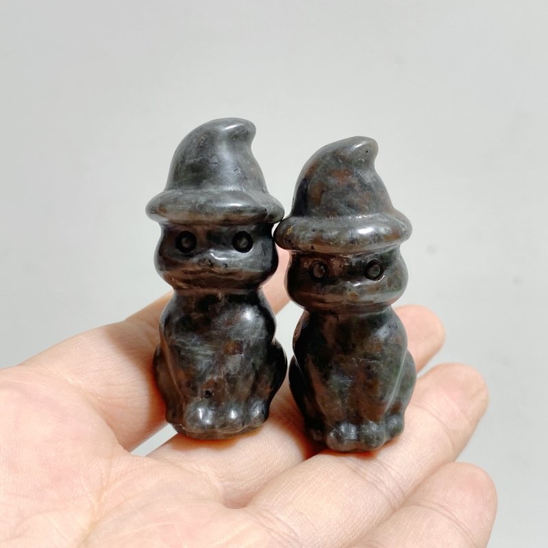 Yooperlite Witch Kitty Crystal Carving Wholesale - Wholesale Crystals