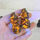 Yooperlite Witch Kitty Crystal Carving Wholesale - Wholesale Crystals