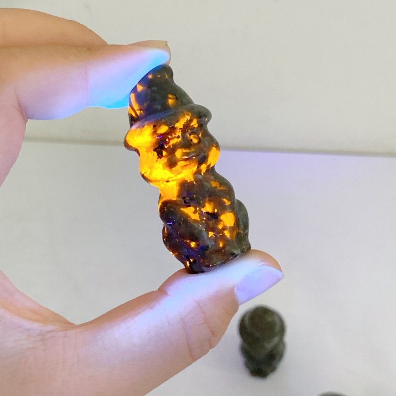 Yooperlite Witch Kitty Crystal Carving Wholesale - Wholesale Crystals
