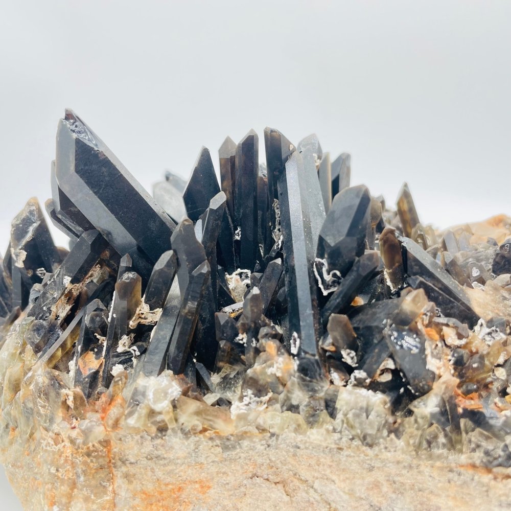 Deep Color Large Smoky Quartz Cluster -Wholesale Crystals