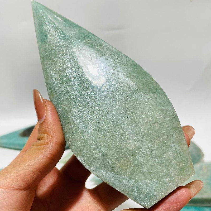 11 Pieces Amazonite Arrow Head Crystal Carving - Wholesale Crystals