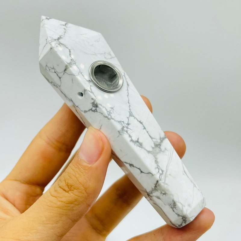 11 Types Side Hole Crystal Pipes Sodalite Apatite Rose Quartz Wholesale -Wholesale Crystals