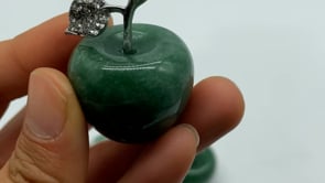Green Aventurine Apple Carving Wholesale -Wholesale Crystals