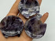 Cat Head Shape Chevron Amethyst Carving Wholesale -Wholesale Crystals