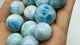 11 Pieces Larimar Spheres