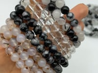 Clear Quartz &Black Tourmaline Wholesale -Wholesale Crystals