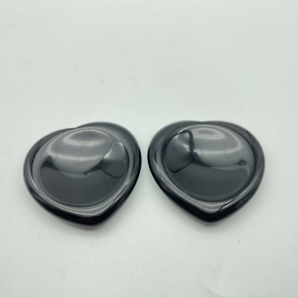 14Types Worry Stone Heart Rose Quartz Obsidian Dragon Blood Stone Wholesale -Wholesale Crystals