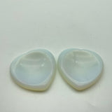 14Types Worry Stone Heart Rose Quartz Obsidian Dragon Blood Stone Wholesale -Wholesale Crystals