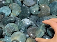 Moss Agate Moon Wholesale -Wholesale Crystals