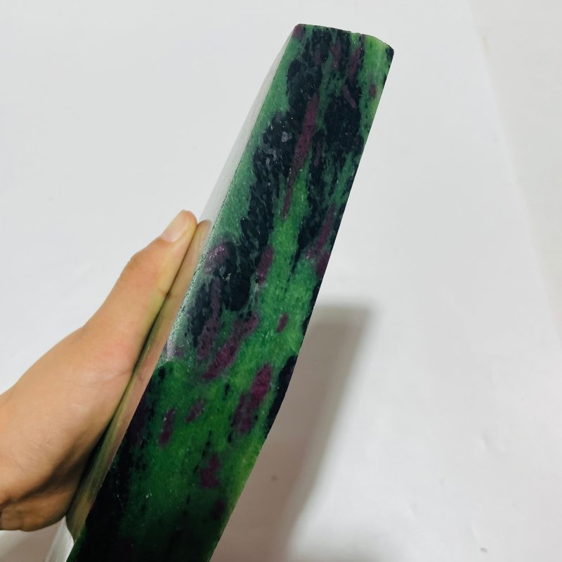 2 Pieces Large Ruby Zoisite Slab Free Form -Wholesale Crystals