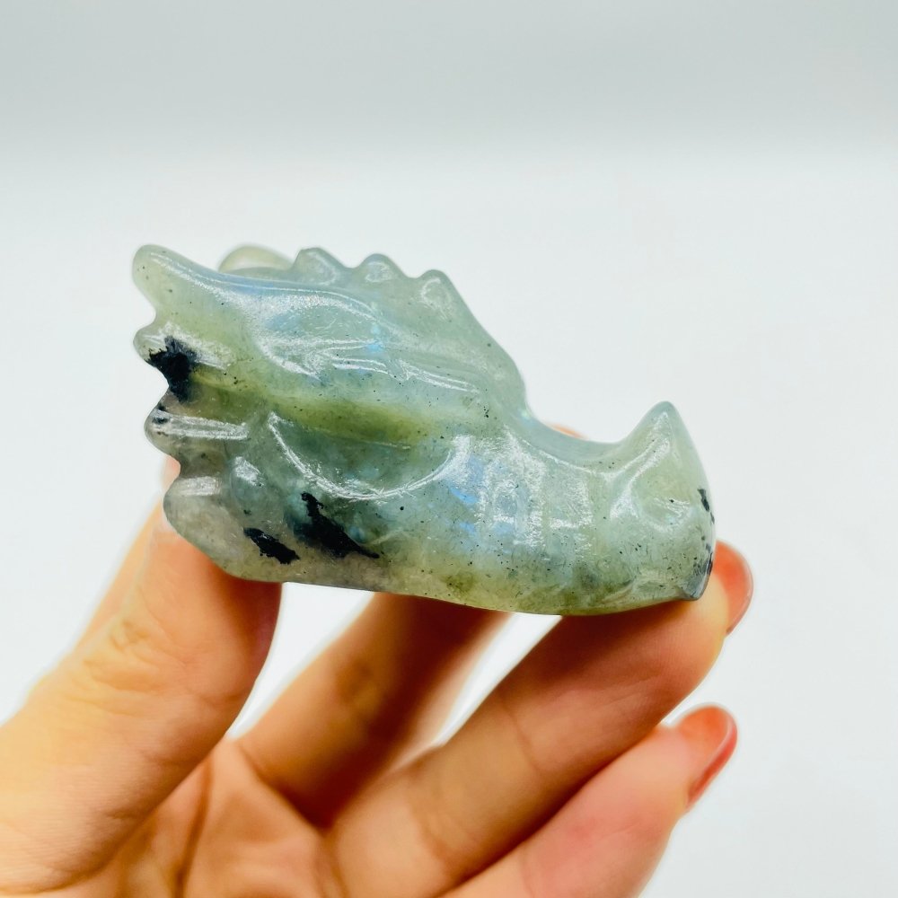 2Inch Labradorite Dragon Head Carving Crystals Closeout -Wholesale Crystals