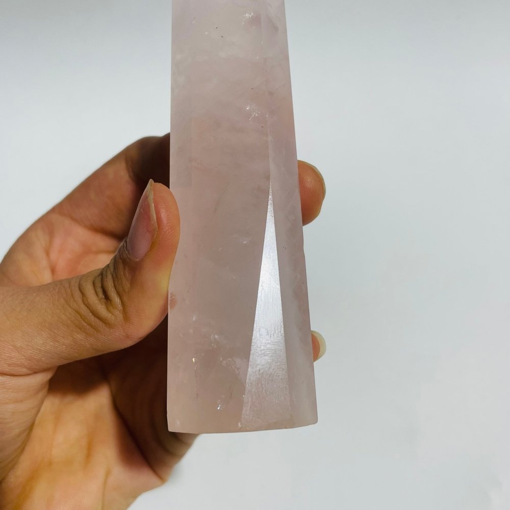 4.7-7in Rose Quartz Crystal Points Tower Wholesale -Wholesale Crystals