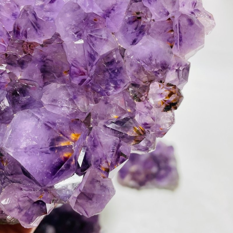 5 Pieces Amethyst Cacoxenite Super7 Cluster - Wholesale Crystals