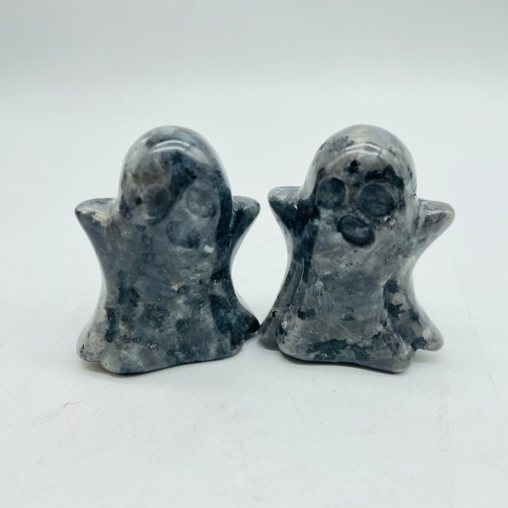 5Types Ghost Crazy Agate & Moss Agate Halloween Carving Wholesale -Wholesale Crystals