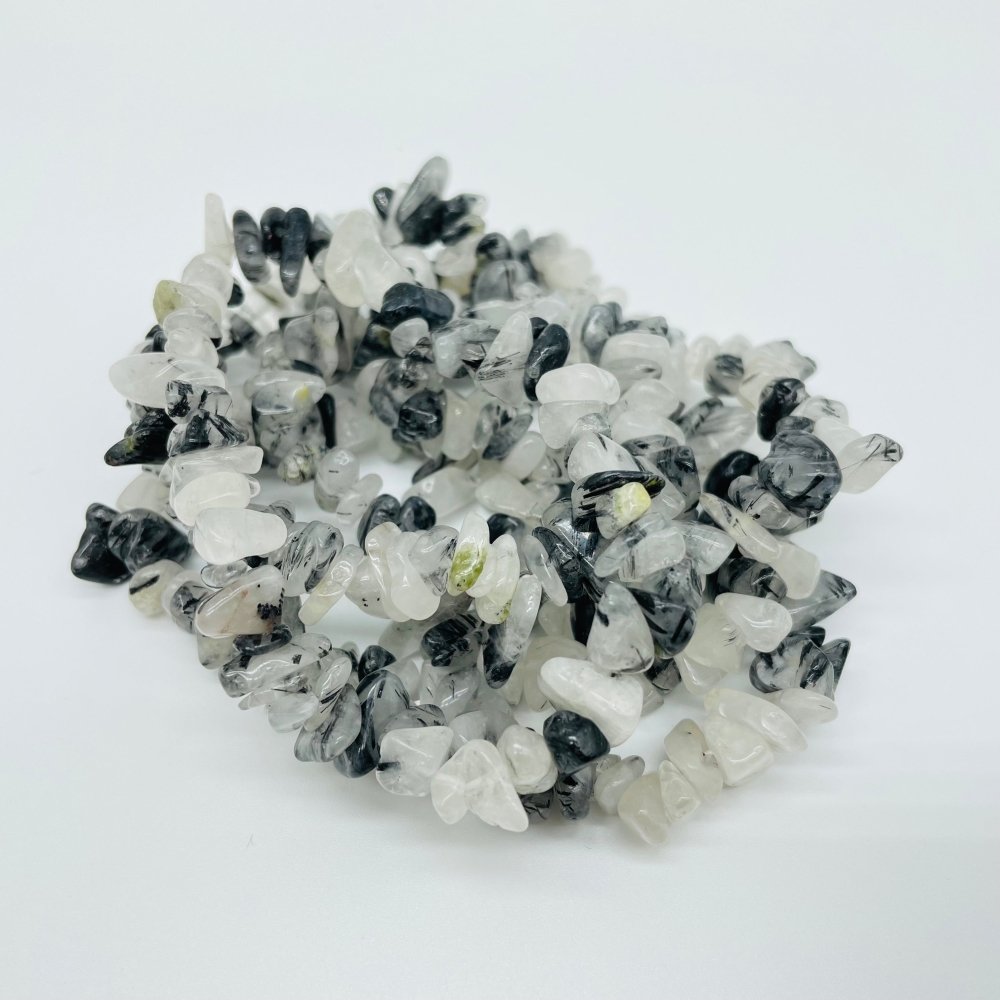 6 Types Chip Bracelet Aquamarine & Moss Agate Wholesale -Wholesale Crystals