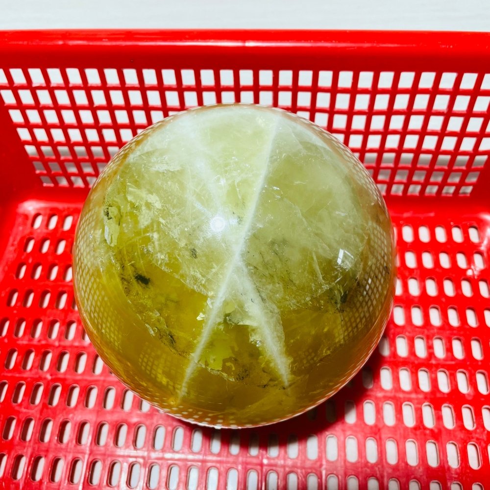 6.3in Citrine Crystal Large Sphere -Wholesale Crystals