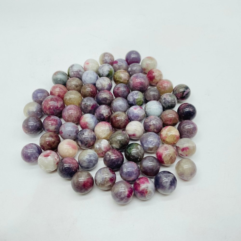 68 Pieces Beautiful Mini Unicorn Stone Spheres -Wholesale Crystals