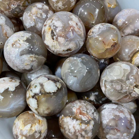 Cherry Blossoms Agate Sakura Flower Agate -Wholesale Crystals