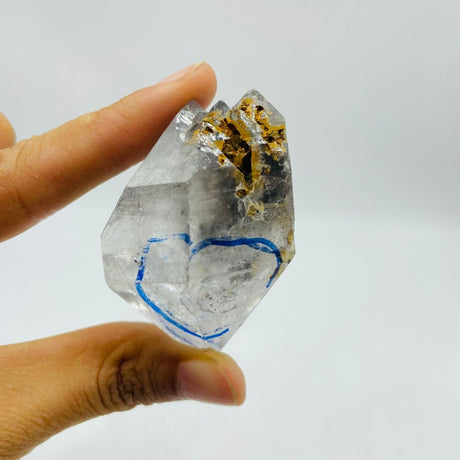 A65 Enhydro Quartz Double Point Crystal -Wholesale Crystals