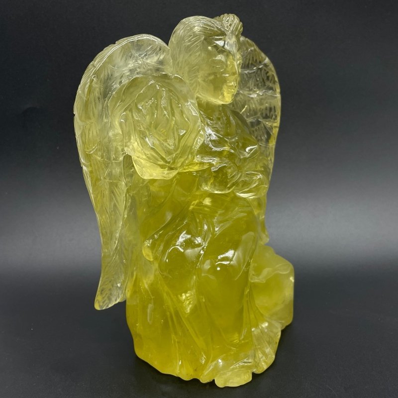 Beautiful Large Citrine Angel Goddess Carving - Wholesale Crystals