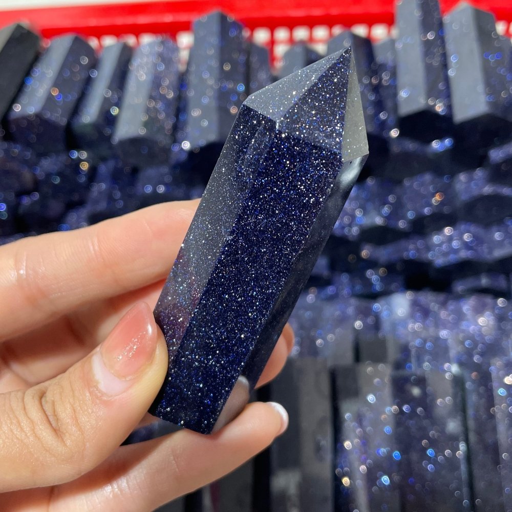 Blue Sandstone Tower Points Wholesale -Wholesale Crystals