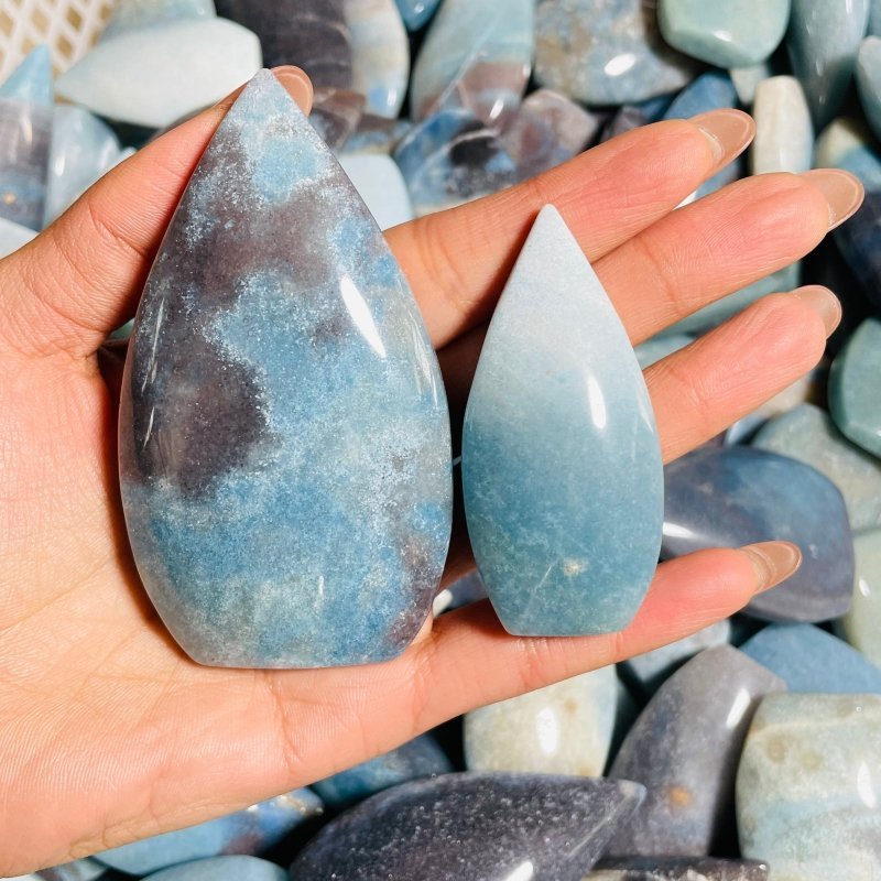 Blue Trolleite Arrow Head Carving Wholesale - Wholesale Crystals