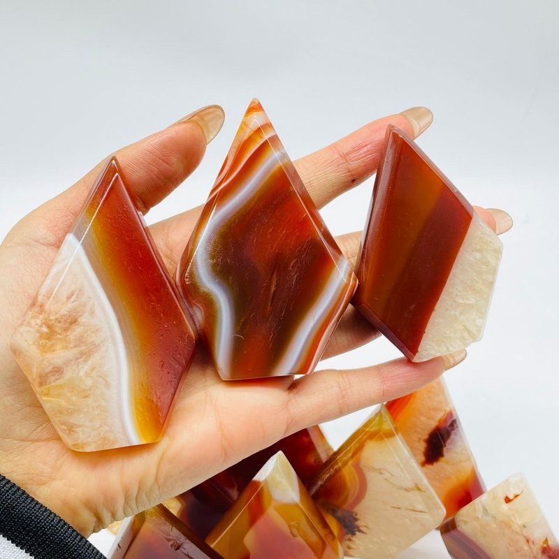 Carnelian Mixed Quartz Arrow Head Shape Wholesale - Wholesale Crystals