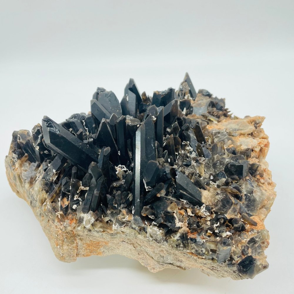 Deep Color Large Smoky Quartz Cluster -Wholesale Crystals