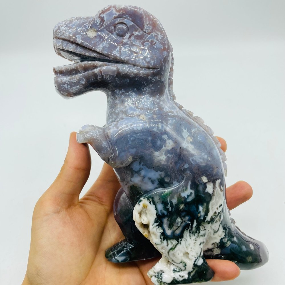 Large Ocean Jasper Tyrannosaurus Rex Dinosaur Carving -Wholesale Crystals