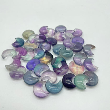 Fluorite Moon DIY Pendant Mini -Wholesale Crystals