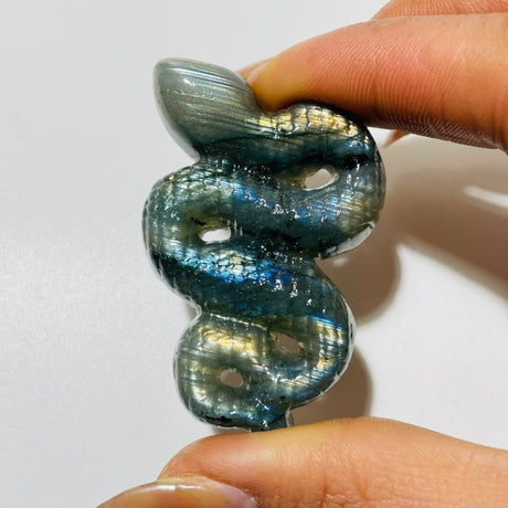 High Quality Labradorite Snake Carving Crystal Wholesale -Wholesale Crystals