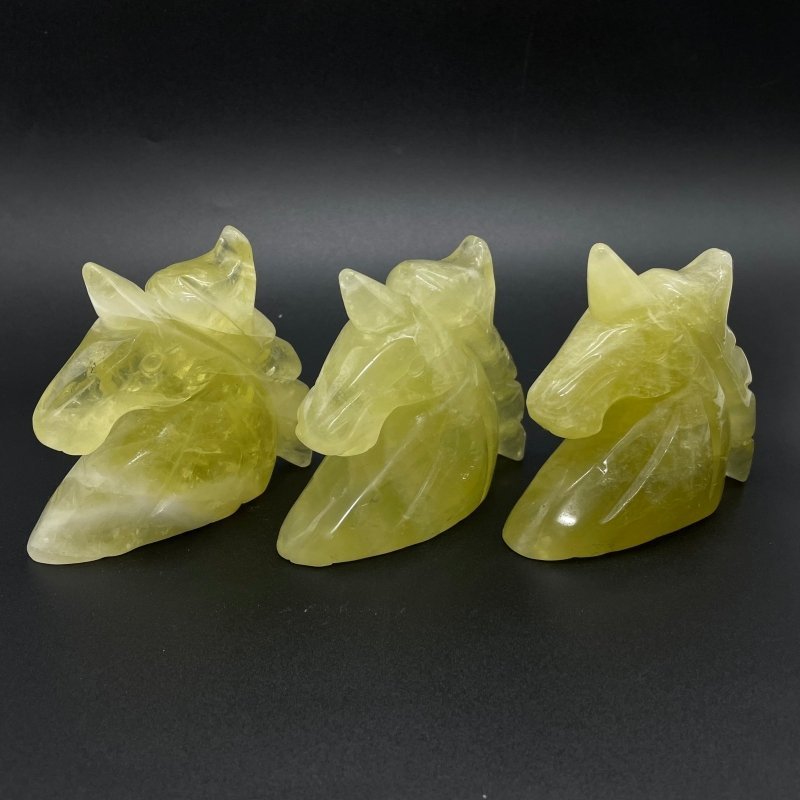 Large Citrine Unicorn Carving Wholesale - Wholesale Crystals