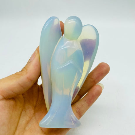 Large Opalite Angel Carving Wholesale -Wholesale Crystals